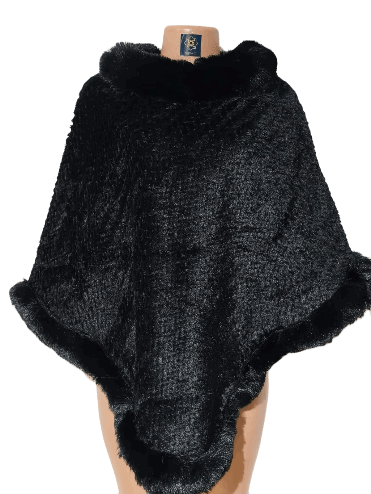 Elegant Plain Poncho