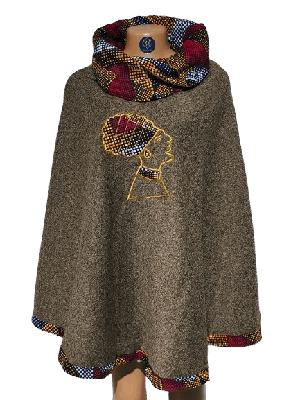 African Queen Poncho