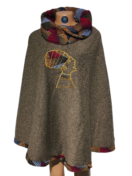 African Queen Poncho
