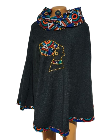 African Queen Poncho