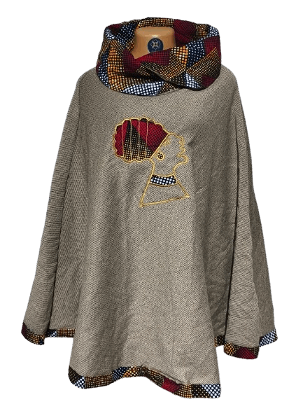 African Queen Poncho