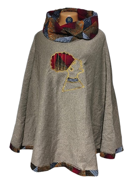 African Queen Poncho
