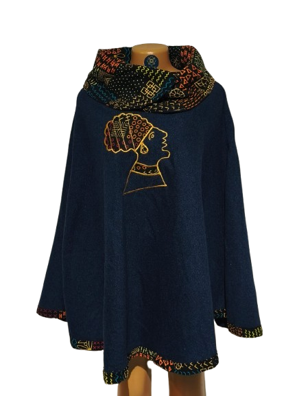 African Queen Poncho