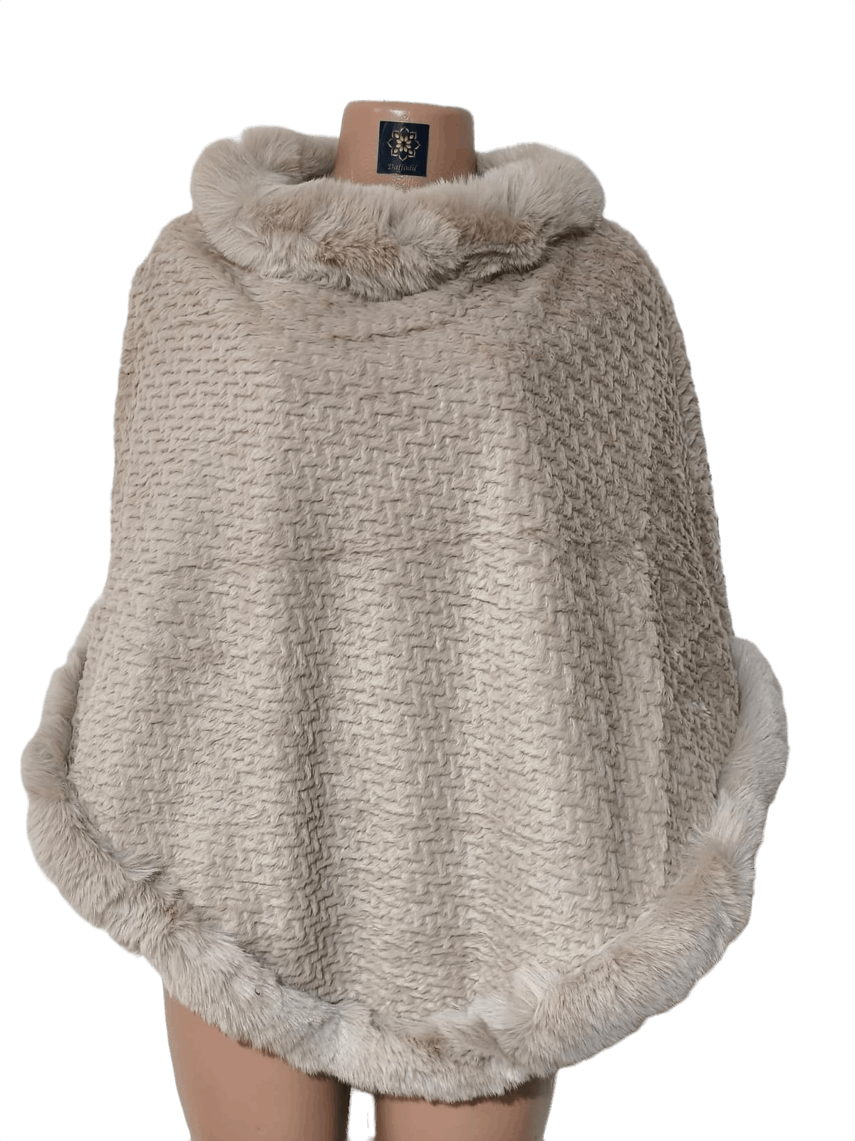 Elegant Plain Poncho