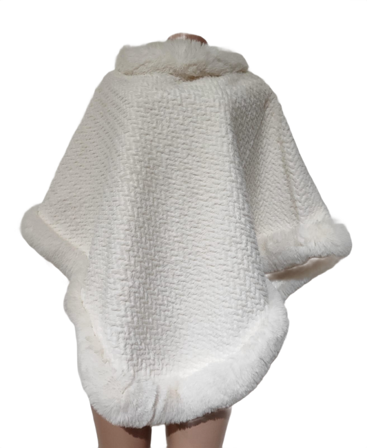 Elegant Plain Poncho