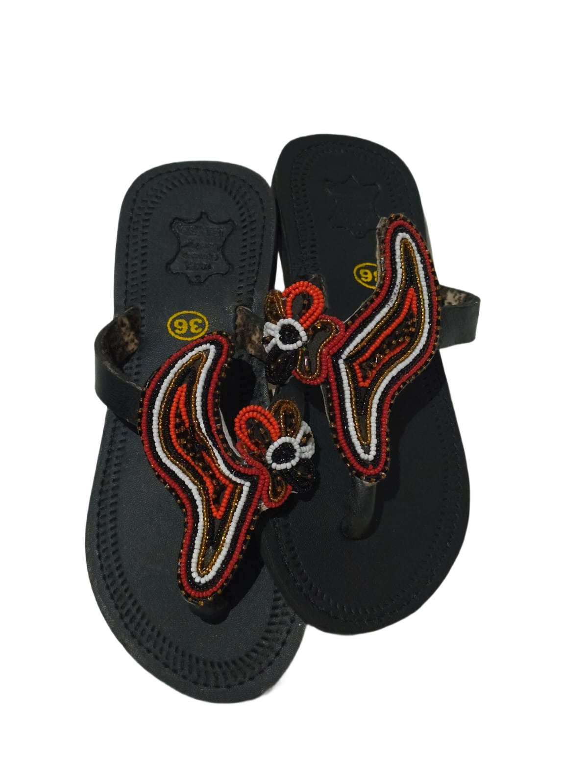 Maasai Sandals - Black
