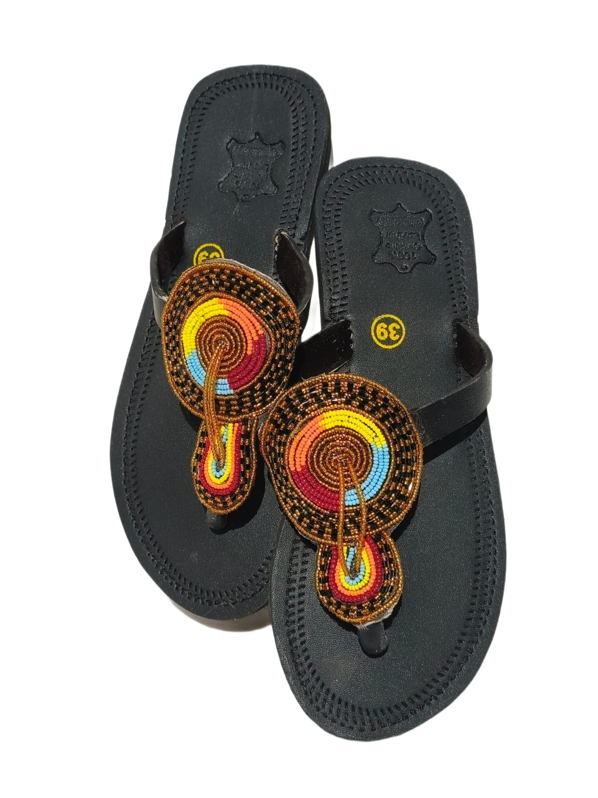 Maasai Sandals - Black