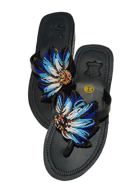 Maasai Sandals - Black