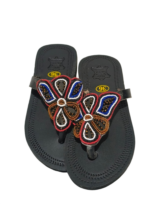 Maasai Sandals - Black